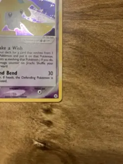 Pokemon Jirachi 8/101 Hidden Legends 70HP Reverse Holo Rare 2004 - Image 5