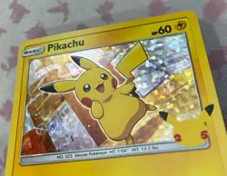 Pokemon TCG Pikachu 25/25 Holo Rare McDonald's 25th Anniversary Promo Set - Image 4