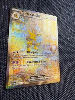 Alakazam EX 201/165 Special Illustration Rare Pokemon Scarlet & Violet 151 | NM - Image 3