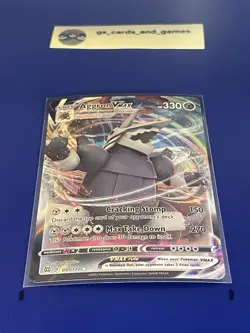 Aggron VMAX 097/172 Ultra Rare Holo - SwSh09: Brilliant Stars - Pokemon TCG - Image 1
