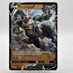 Machamp V 072/189 Swsh10: Astral Radiance • Near Mint Pokemon - Image 1