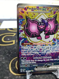 Pokemon TCG Pecharunt EX 163/131 Special Illustration Rare Prismatic Evolutions - Image 3