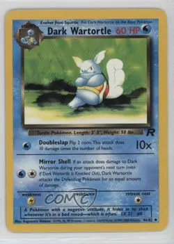 Dark Wartortle Pokemon Team Rocket #46 2000 - Image 1