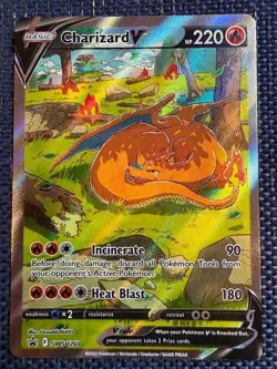 Charizard V Pokemon TCG Charizard UPC Black Star Promo SWSH260 #SWSH260 - Image 1
