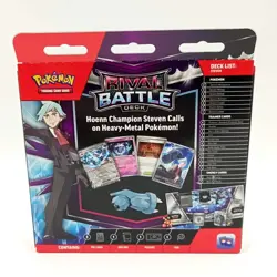 New - Pokemon TCG - Rival Battle Deck: Steven - Image 2