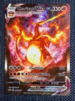 Pokemon Charizard Vmax Ultra Premium Collection Promo SWSH261 Black Star Promo # - Image 1