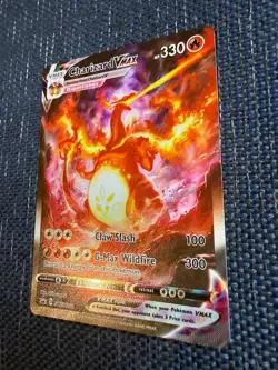 Pokemon Charizard Vmax Ultra Premium Collection Promo SWSH261 Black Star Promo # - Image 2