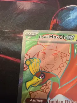 Pokemon Ethan’s Ho-Oh Ex 209/182 Secret Rare Scarlet Violet Destined Rivals NM - Image 2