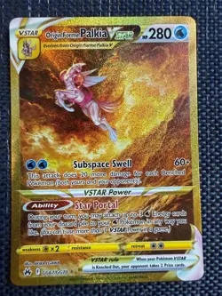 Pokemon Origin Forme Palkia VSTAR (Secret) GG67/GG70 Crown Zenith GG67/GG70 - Image 1