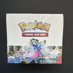 Pokemon TCG Temporal Forces Booster Box Factory Sealed SV05 - Image 1