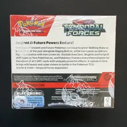 Pokemon TCG Temporal Forces Booster Box Factory Sealed SV05 - Image 2