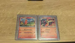 Pokemon TCG Charmeleon 005/165 Charmander 004/165 Cosmos Holo Promo SET NM - Image 1