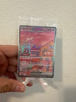 Pokemon TCG SEALED Mew Ex SVP 053 Scarlet Violet 151 UPC Black Star Promo - Image 1