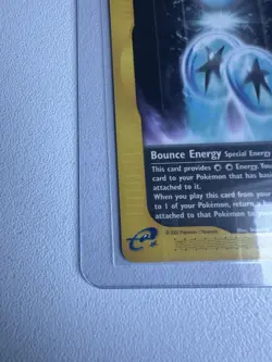 Bounce Energy 142/144 Skyridge Uncommon WOTC Vintage Pokemon 2003 - Image 2