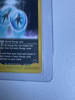 Bounce Energy 142/144 Skyridge Uncommon WOTC Vintage Pokemon 2003 - Image 5