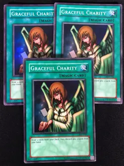 Yugioh Graceful Charity SDP-040 Super x3 (MP) - Image 1