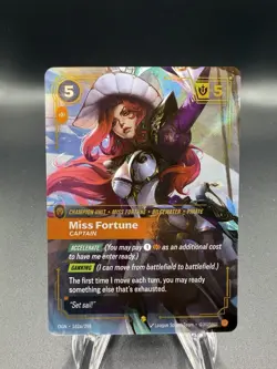 Riftbound TCG League of Legends Miss Fortune 162a/298 Origins NM FOIL - Image 1