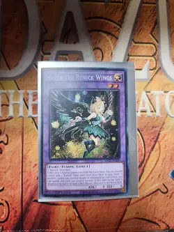 Hugin the Runick Wings MP23-EN249 NM Prismatic Secret RARE 1st Ed NM Yugioh - Image 1