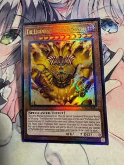 Yugioh Asian English INFO-AE081 The Legendary Exodia Incarnate Ultimate rare NM - Image 3