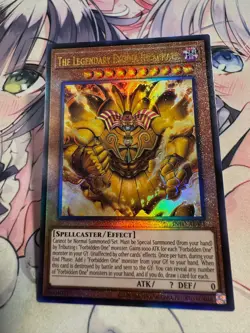 Yugioh Asian English INFO-AE081 The Legendary Exodia Incarnate Ultimate rare NM - Image 4