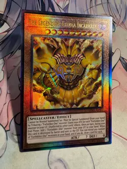 Yugioh Asian English INFO-AE081 The Legendary Exodia Incarnate Ultimate rare NM - Image 5