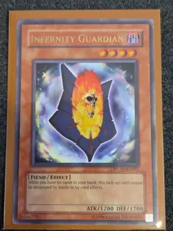 Yugioh Infernity Guardian WC09-EN003 Ultra Rare LP - Image 1