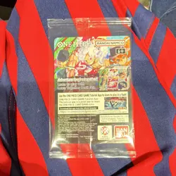 One Piece Gonzaga CCG Monkey D. Luffy Promo Holo Card College Basketball - Image 2