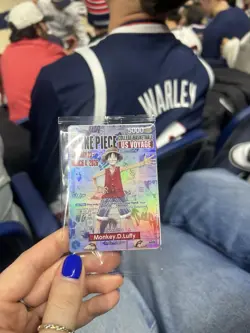 One Piece Monkey D Luffy Rare Collectible Card - Image 1