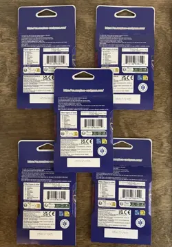 5x One Piece OP14 -THE AZURE SEA’S SEVEN -Sleeved Blister Booster Packs Lot of 5 - Image 2