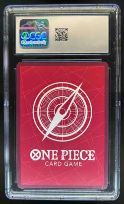 2024 One Piece Monkey D. Luffy Starter Deck 3D2Y #ST14-001 CGC 10 GEM MINT - Image 2