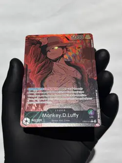 Monkey.D.Luffy - EB02-010 Leader Alternate Art - One Piece EB-02 Anime 25th - NM - Image 2