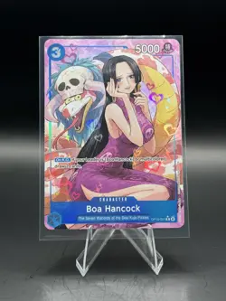 Boa Hancock OP13-051 R One Piece TCG Alt Art Special Holo NM - Image 1