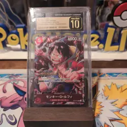 One Piece 2023 Japanese Monkey D Luffy Battle Winner #ST01-012 CGC pristine 10 - Image 1