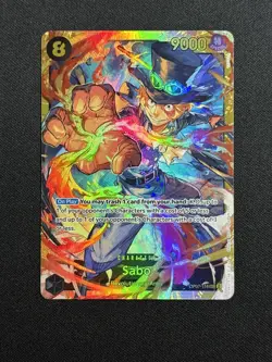 One Piece Sabo OP07-118 500 Years in the Future SEC MINT English - Image 1
