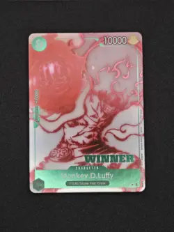 2024 ONE PIECE PROMO MONKEY D. LUFFY UTA DECK BATTLE-WINNER STAMP ENGLISH NM - Image 1