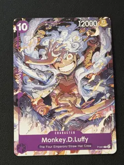 Monkey.D.Luffy P-041 - Starter Deck 18: PURPLE Monkey.D.Luffy Promo Near-Mint - Image 1