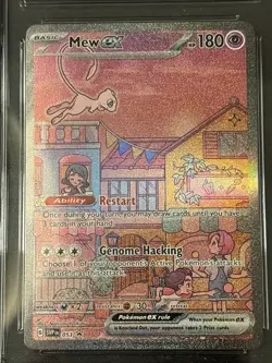 Mew EX 053 151 ULTRA-PREMIUM COLLECTION Pokemon Card Tcg CGC 9 MINT - Image 2