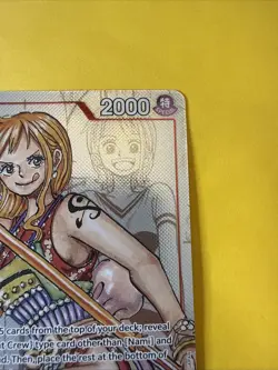 Nami - OP01-016 (Alternate Art) OP01-016 One Piece Promotion Cards Foil - Image 3