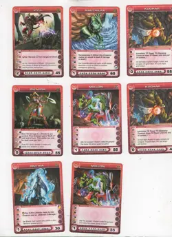 Chaotic lot #213 16 Underworld creature cards. - Image 1