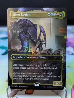 MTG Secret Lair- Sliver Legion (1310) - Rainbow Foil Near Mint - Image 1