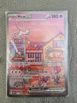 SEALED Mew ex 053 Scarlet & Violet 151 Black Star Promo Pokemon Card - Image 1