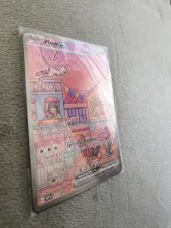 SEALED Mew ex 053 Scarlet & Violet 151 Black Star Promo Pokemon Card - Image 2