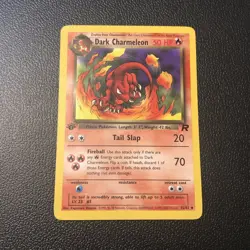 Dark Charmeleon 32/82 Team Rocket 1st First Edition Pokemon Card Mint Condition - Image 1