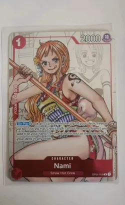 Nami - OP01-016 (Alternate Art) OP01-016 One Piece Promotion Cards Foil - Image 1