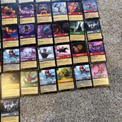 ***DISNEY LORCANA 75 CARD LOT***RARES/FOILS/LEGENDARY ONLY - Image 5