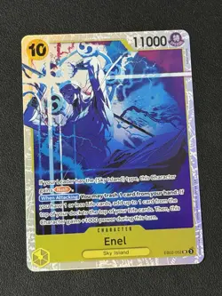 Enel EB02-052 English SR Extra Booster: Anime 25th Collection One Piece Card - Image 1