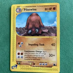 Pokemon Card - 2003 Piloswine Skyridge 43/144 Non Holo - Image 1