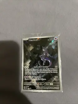 Pokemon 151 Mewtwo 052 Scarlet & Violet UPC Black Star Promo Card Holo Sealed - Image 1