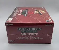 One Piece Card Game - Carrying On His Will - OP13 Booster Box - English SEALED - Image 4