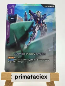 Gundam Card - Armed Intervention - ST07-013 C+ - Image 1
